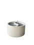 Aberto Design 5TM Vela de Concreto y Soya Rosa y Blanco 8 x 6 x 8 cm